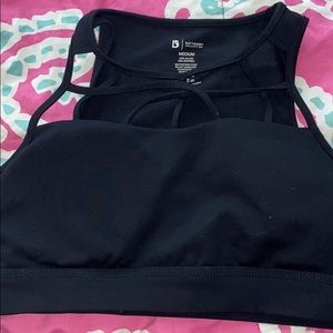 Buffbunny Caged Bra in Noir